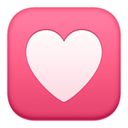 💟 Emoji Herzdekoration Facebook 13.1.