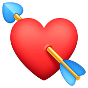 💘 Emoji Corazón Con Flecha en Facebook 13.1.