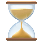 ⏳ Emoji Reloj De Arena Con Tiempo en Facebook 13.1.