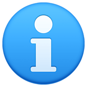 Emoji ℹ️ Punto Informazioni su Facebook 13.1.