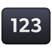 🔢 Emoji Eingabesymbol Zahlen Facebook 13.1.