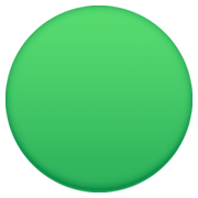 Emoji 🟢 Cerchio Verde su Facebook 13.1.