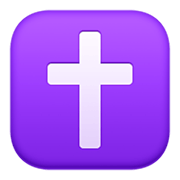 ✝️ Emoji römisches Kreuz Facebook 13.1.