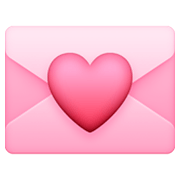 Emoji 💌 Lettera D’amore su Facebook 13.1.