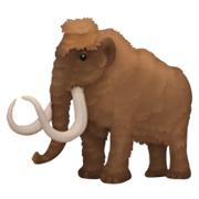 Emoji 🦣 Mammut su Facebook 13.1.