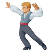 🕺🏼 Emoji Hombre Bailando: Tono De Piel Claro Medio en Facebook 13.1.