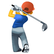 🏌️‍♂️ Emoji Hombre Jugando Al Golf en Facebook 13.1.