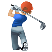 🏌🏼‍♂️ Emoji Golfer: mittelhelle Hautfarbe Facebook 13.1.