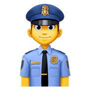 👮‍♂️ Emoji Policial Homem na Facebook 13.1.