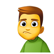 Emoji 🙎‍♂️ Uomo Imbronciato su Facebook 13.1.