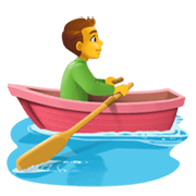 Emoji 🚣‍♂️ Uomo In Barca A Remi su Facebook 13.1.