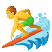 Émoji 🏄‍♂️ Surfeur sur Facebook 13.1.