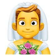 Emoji 👰‍♂️ Sposo Con Velo su Facebook 13.1.