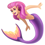 Emoji 🧜🏻‍♀️ Sirena Donna: Carnagione Chiara su Facebook 13.1.