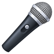 Emoji 🎤 Microfono su Facebook 13.1.