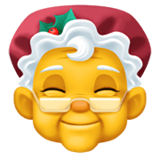 🤶 Emoji Mamá Noel en Facebook 13.1.