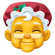 Émoji 🤶 Mère Noël sur Facebook 13.1.