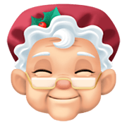 🤶🏻 Emoji Weihnachtsfrau: helle Hautfarbe Facebook 13.1.