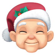🧑🏻‍🎄 Emoji Noel: Pele Clara na Facebook 13.1.