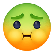 Emoji 🤢 Faccina Nauseata su Facebook 13.1.