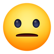 😐 Emoji neutrales Gesicht Facebook 13.1.