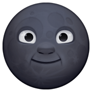 🌚 Emoji Neumond mit Gesicht Facebook 13.1.
