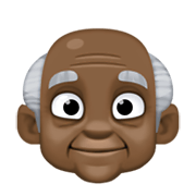 👴🏿 Emoji Anciano: Tono De Piel Oscuro en Facebook 13.1.