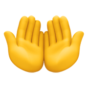 Emoji 🤲 Mani Unite In Alto su Facebook 13.1.