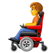 🧑‍🦼 Emoji Persona en silla de ruedas motorizada en Facebook 13.1.