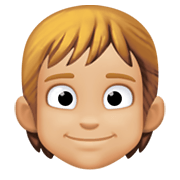 🧑🏼 Emoji Erwachsener: mittelhelle Hautfarbe Facebook 13.1.