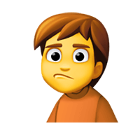 Emoji 🙎 Persona Imbronciata su Facebook 13.1.