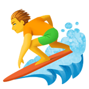 Emoji 🏄 Persona Che Fa Surf su Facebook 13.1.