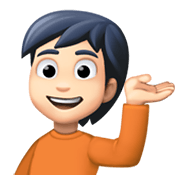 💁🏻 Emoji Persona De Mostrador De Información: Tono De Piel Claro en Facebook 13.1.