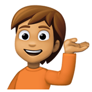 💁🏽 Emoji Persona De Mostrador De Información: Tono De Piel Medio en Facebook 13.1.