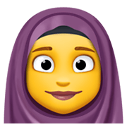 🧕 Emoji Frau mit Kopftuch Facebook 13.1.