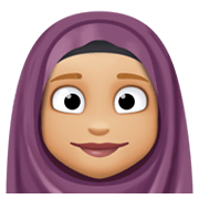 Emoji 🧕🏼 Donna Con Velo: Carnagione Abbastanza Chiara su Facebook 13.1.
