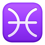 Emoji ♓ Segno Zodiacale Dei Pesci su Facebook 13.1.