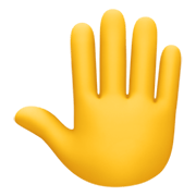 🤚 Emoji Dorso Da Mão Levantado na Facebook 13.1.
