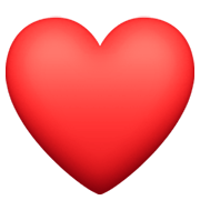 ❤️ Emoji Corazón Rojo en Facebook 13.1.