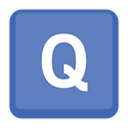 🇶 Emoji Indicador regional símbolo letra Q en Facebook 13.1.