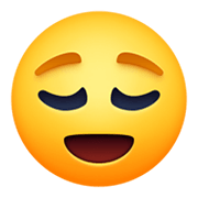 😌 Emoji erleichtertes Gesicht Facebook 13.1.