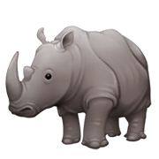 Émoji 🦏 Rhinocéros sur Facebook 13.1.