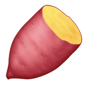 Emoji 🍠 Patata Dolce Arrosto su Facebook 13.1.