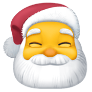 Emoji 🎅 Babbo Natale su Facebook 13.1.