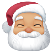 🎅🏼 Emoji Papai Noel: Pele Morena Clara na Facebook 13.1.