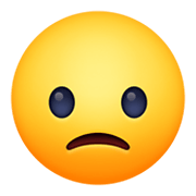 🙁 Emoji Cara Con El Ceño Ligeramente Fruncido en Facebook 13.1.