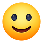 Emoji 🙂 Faccina Con Sorriso Accennato su Facebook 13.1.