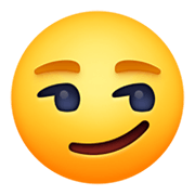 😏 Emoji selbstgefällig grinsendes Gesicht Facebook 13.1.