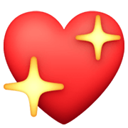 💖 Emoji Corazón Brillante en Facebook 13.1.