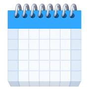 Emoji 🗓️ Calendario A Spirale su Facebook 13.1.